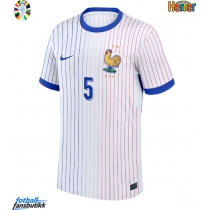 Frankrike Jules Kounde #5 Bortedrakt EM 2024 Kortermet